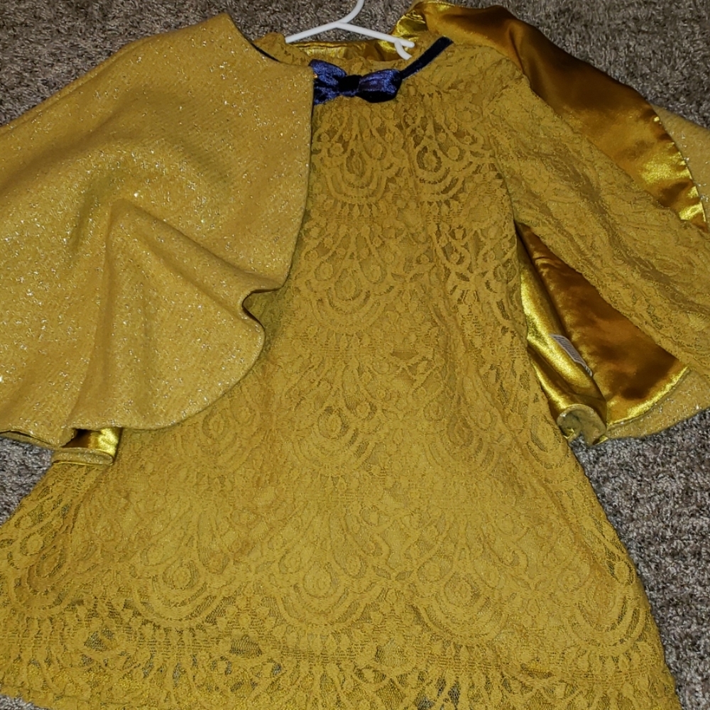 Girls dress with coat